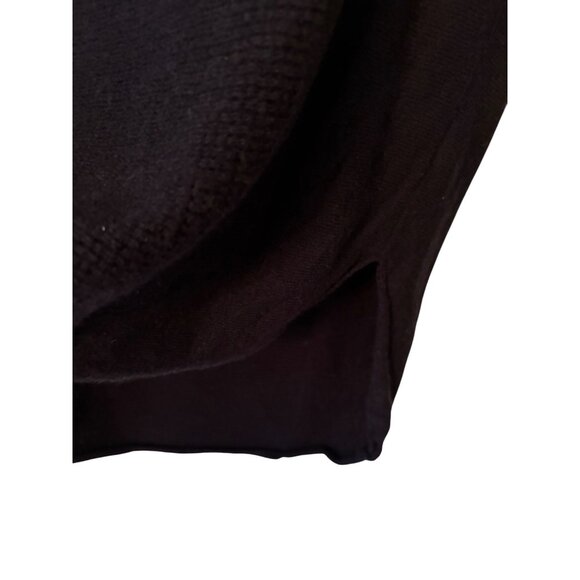 Vince Navy Wool Cashmere Boat Neck Sweater - Picture 4 of 11